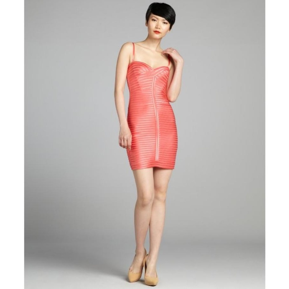 NWT BCBG Coral Reef Strapless Cocktail Dress